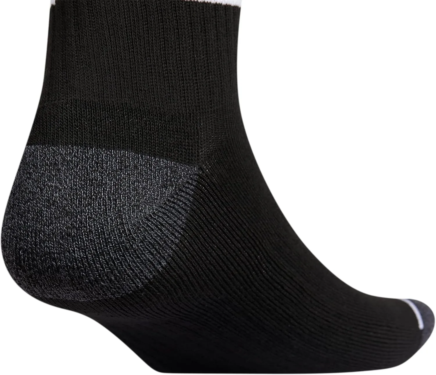 adidas Men's 3-Stripe High Quarter Socks with Arch Compression (3-Pair)