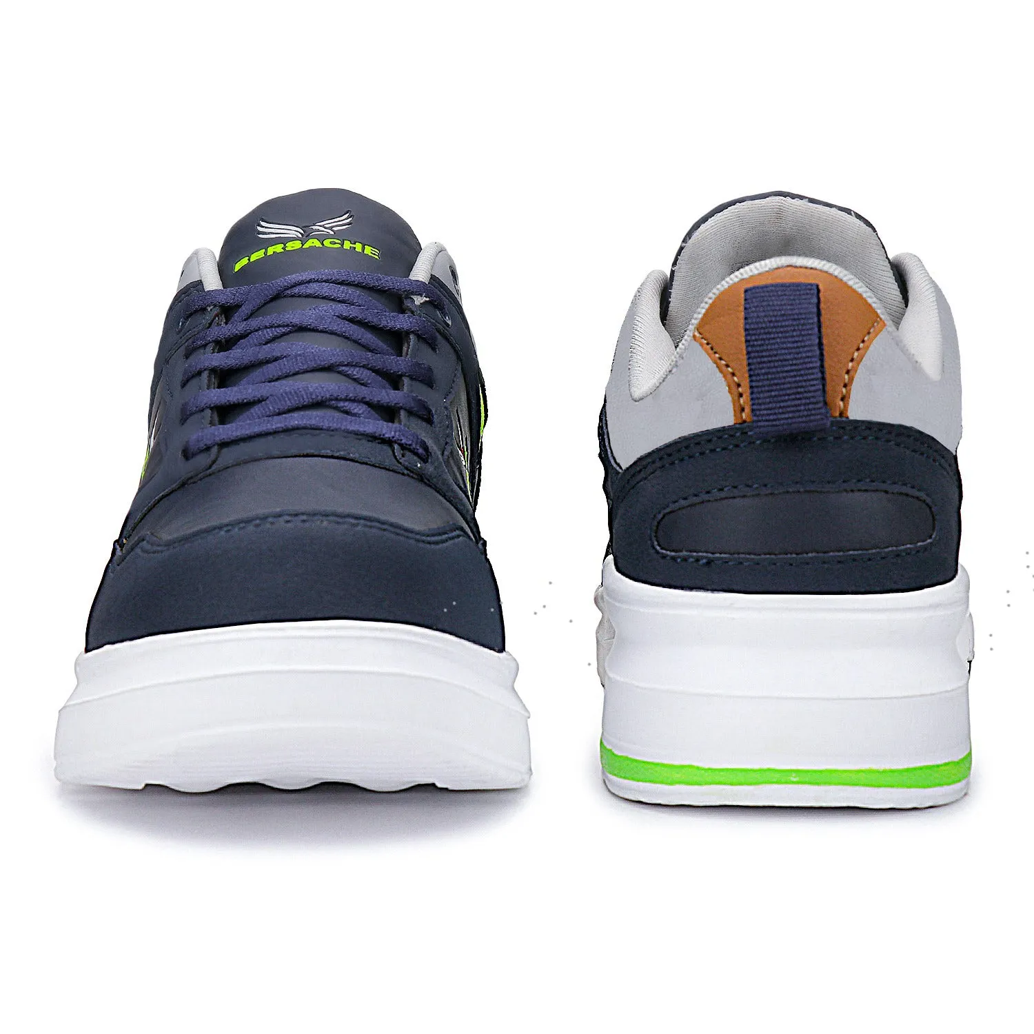Bersache Lightweight Sports Running Shoes For Men Blue-7053