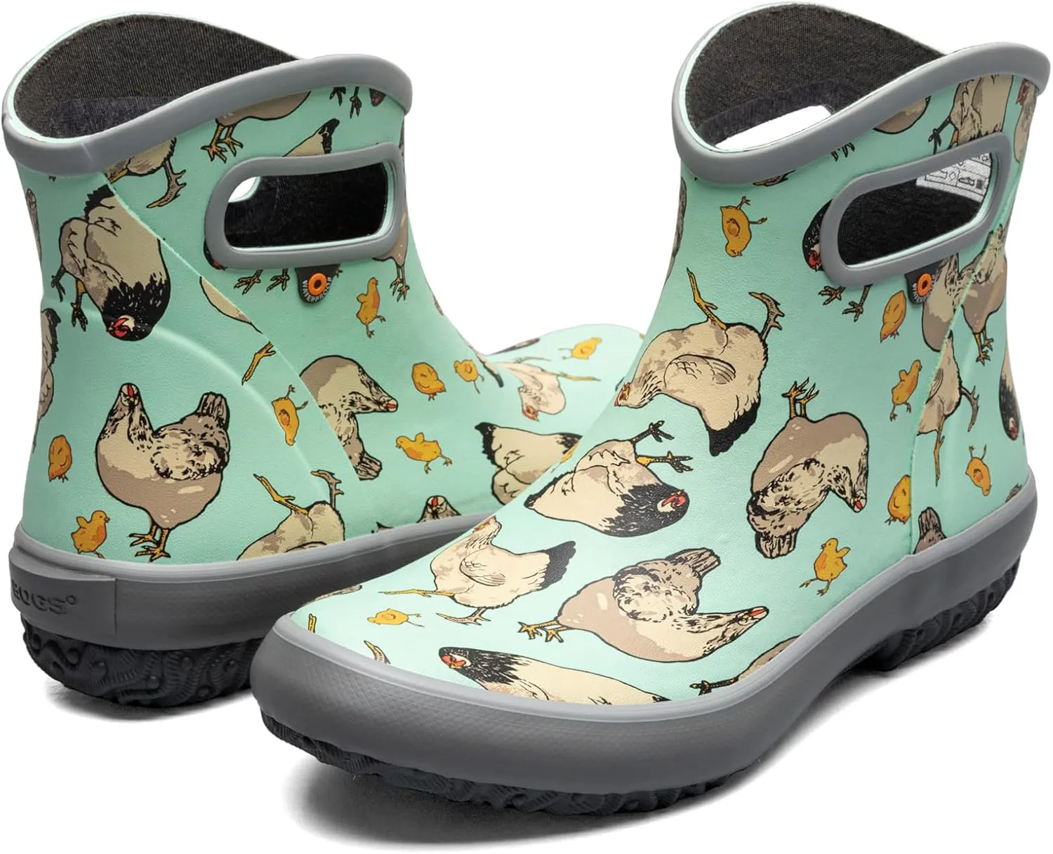 BOGS Women's Patch Ankle Chickens Rain Boot
