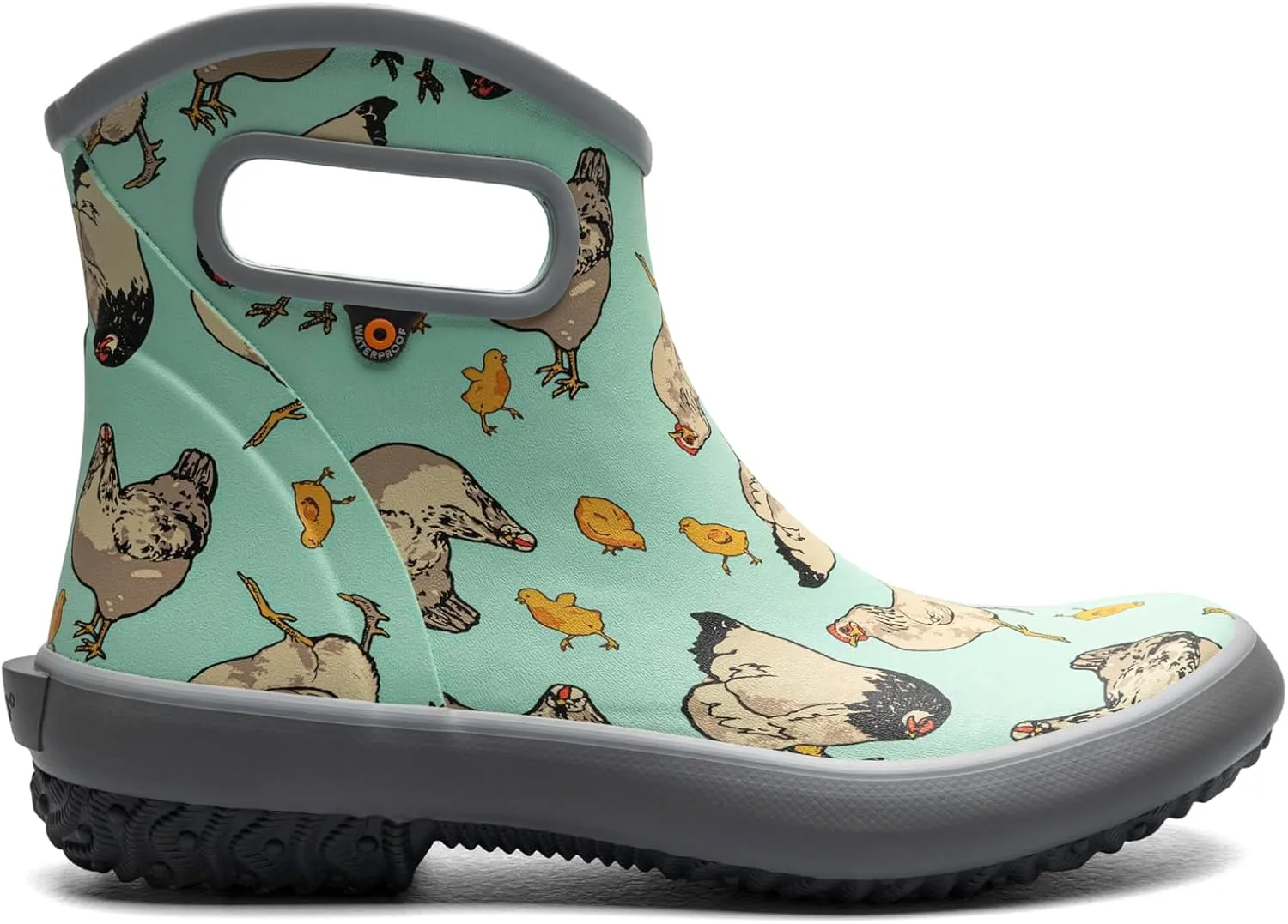 BOGS Women's Patch Ankle Chickens Rain Boot
