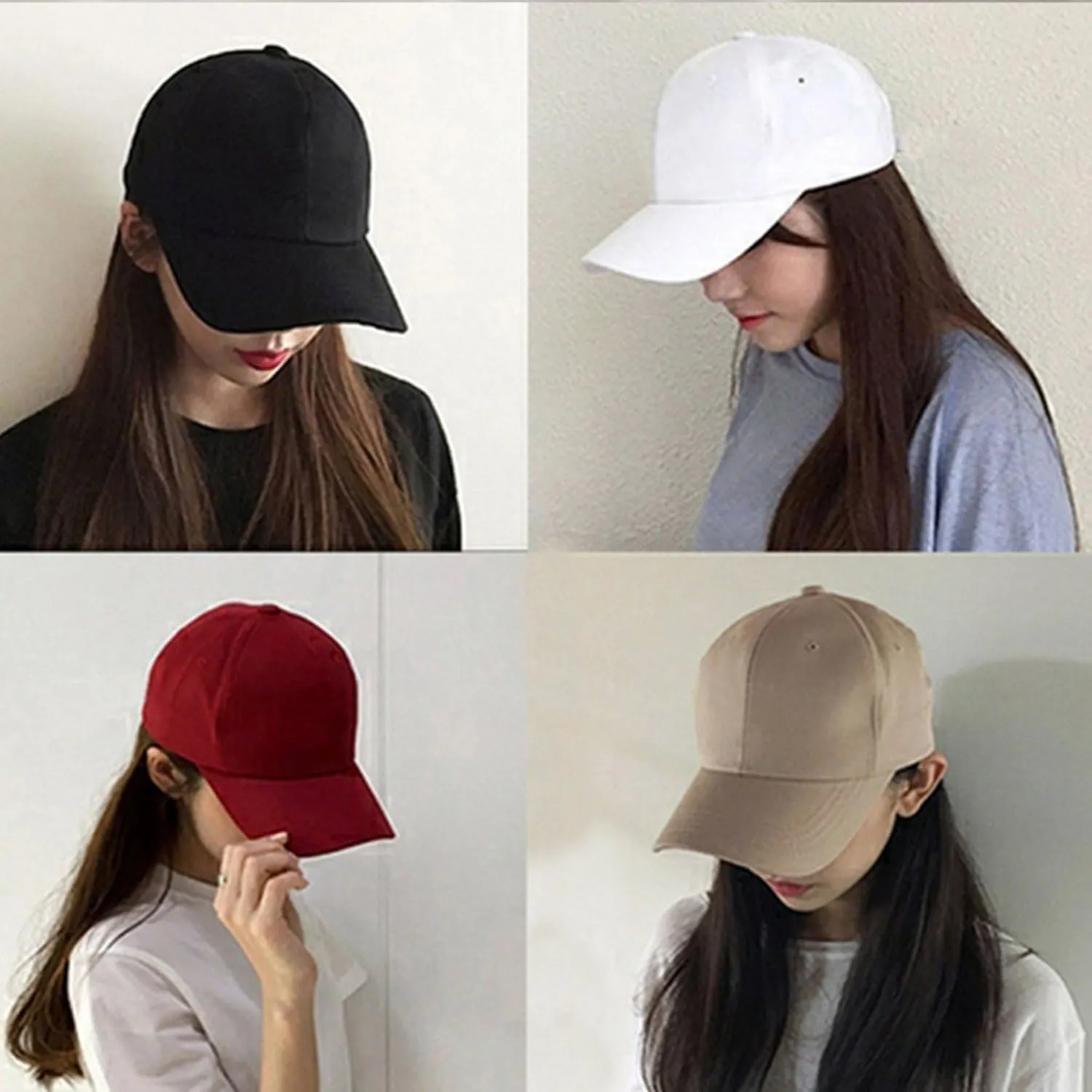 Custom Baseball Cap with Your Text,Personalized Adjustable Trucker Caps Casual Sun Peak Hat for Gifts