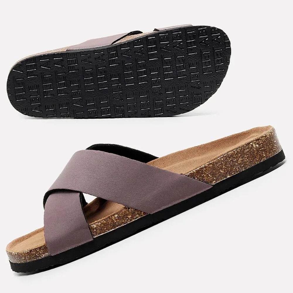 Cuzcare Men Basic Orthopedic Sandals Casual Fashionable Slides