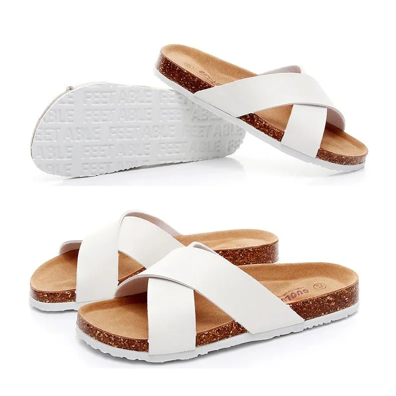 Cuzcare Men Basic Orthopedic Sandals Casual Fashionable Slides