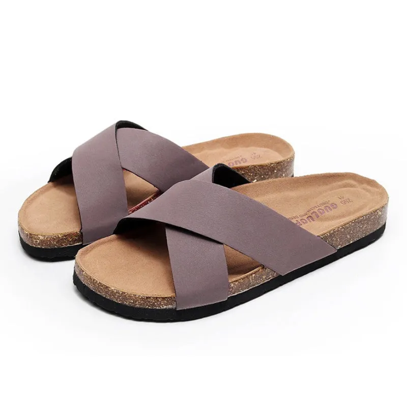Cuzcare Men Basic Orthopedic Sandals Casual Fashionable Slides