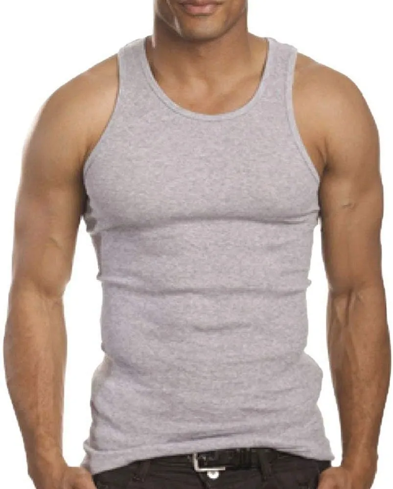 Falari 3 Pack Men's A-Shirt Tank Top Gym Workout Undershirt (Slim & Muscle Fit ONLY)