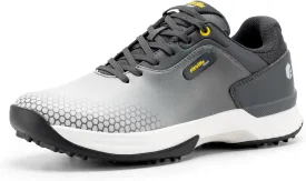 FitVille Wide & Extra Wide Mens Golf Shoes Professional Outdoor Waterproof Spiked Golf Shoes for Men