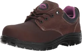 FSI FOOTWEAR SPECIALTIES INTERNATIONAL Women's Foreman Leather Composite Safety Toe Waterproof Eh Slip Resistant Oxford Shoes Boot