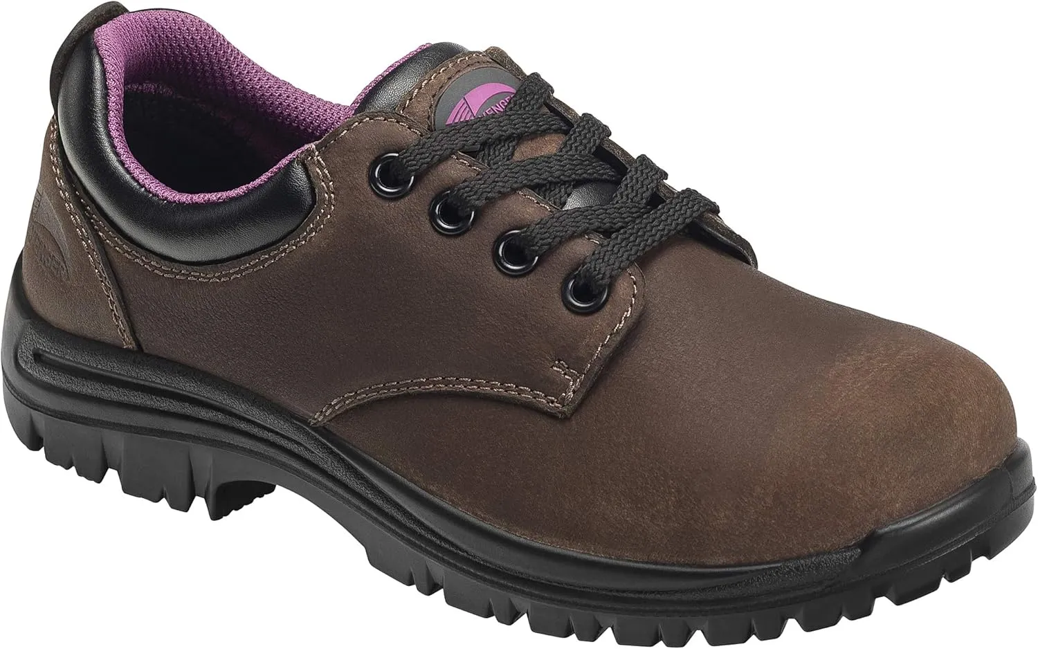 FSI FOOTWEAR SPECIALTIES INTERNATIONAL Women's Foreman Leather Composite Safety Toe Waterproof Eh Slip Resistant Oxford Shoes Boot