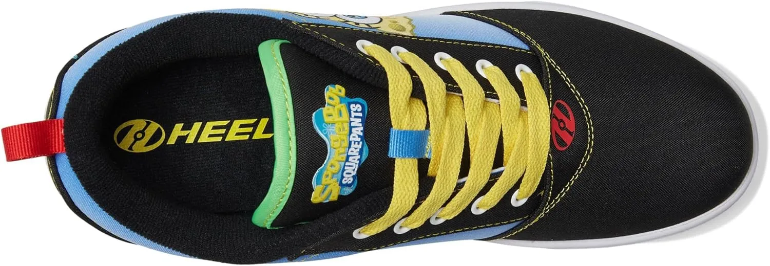HEELYS Unisex-Child Spongebob Pro 20 (Little Big Kid/Adult) Wheeled Heel Shoe