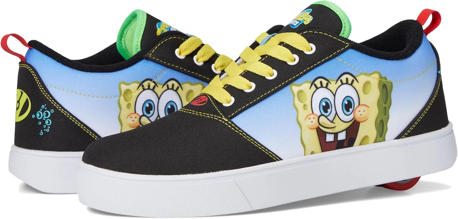 HEELYS Unisex-Child Spongebob Pro 20 (Little Big Kid/Adult) Wheeled Heel Shoe