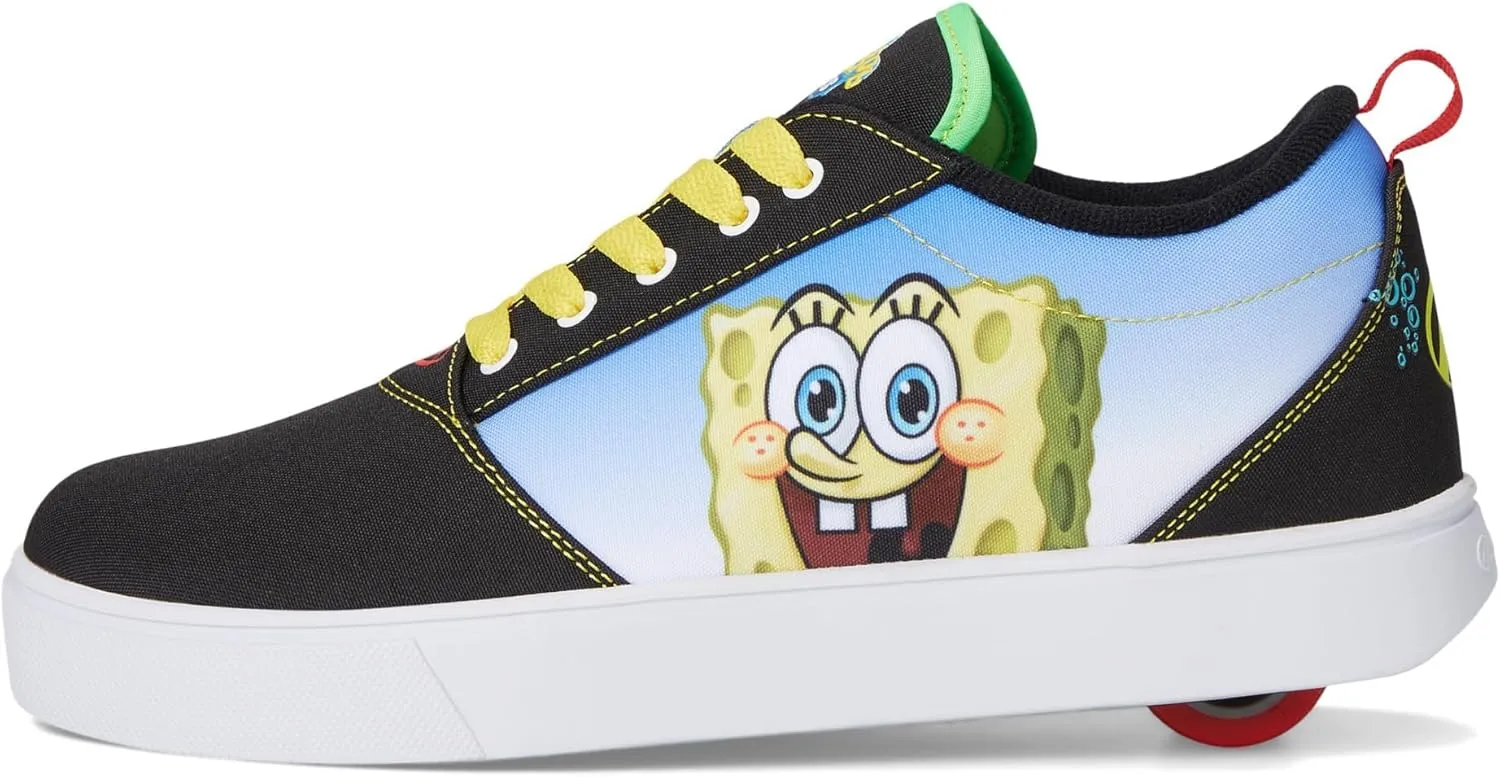 HEELYS Unisex-Child Spongebob Pro 20 (Little Big Kid/Adult) Wheeled Heel Shoe