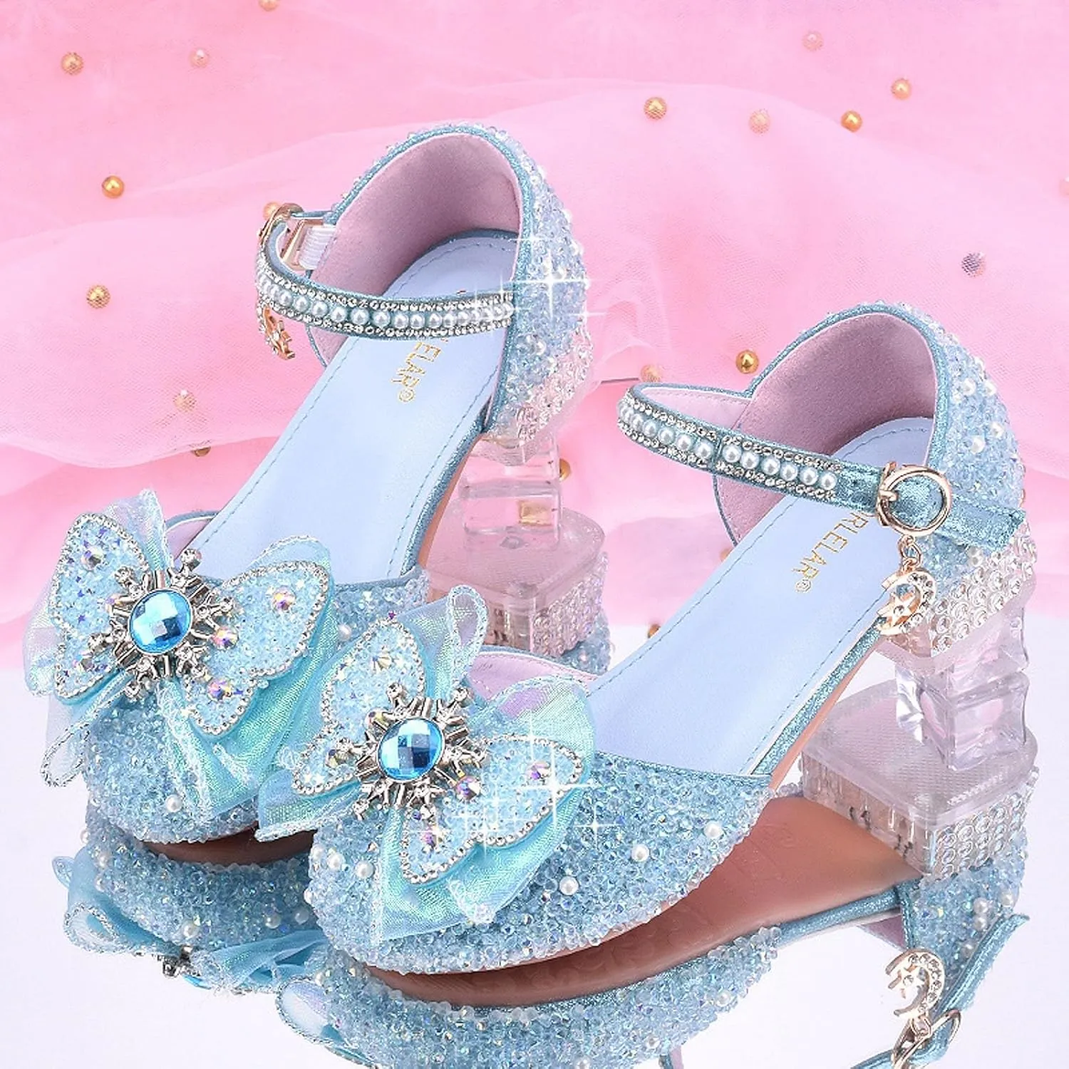 Mary Jane Shoes for Girls Bownot Non Slip Soft Sole Ballet Mary Jane Flats Newborn Infant First Walker Dress Shoes