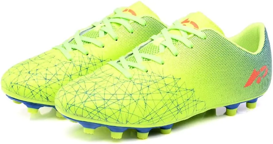 Maylrvjv Men's Women's Soccer Cleats Football Shoes Lightweight Breathable Outdoor Indoor Training Athletic Shoes