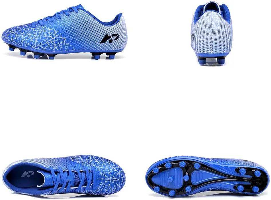 Maylrvjv Men's Women's Soccer Cleats Football Shoes Lightweight Breathable Outdoor Indoor Training Athletic Shoes