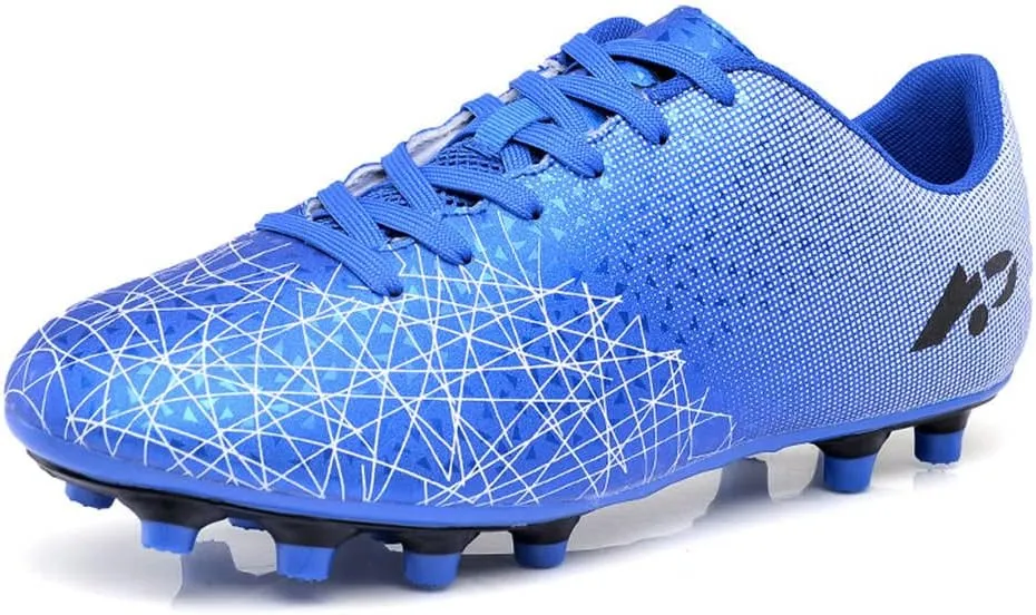 Maylrvjv Men's Women's Soccer Cleats Football Shoes Lightweight Breathable Outdoor Indoor Training Athletic Shoes