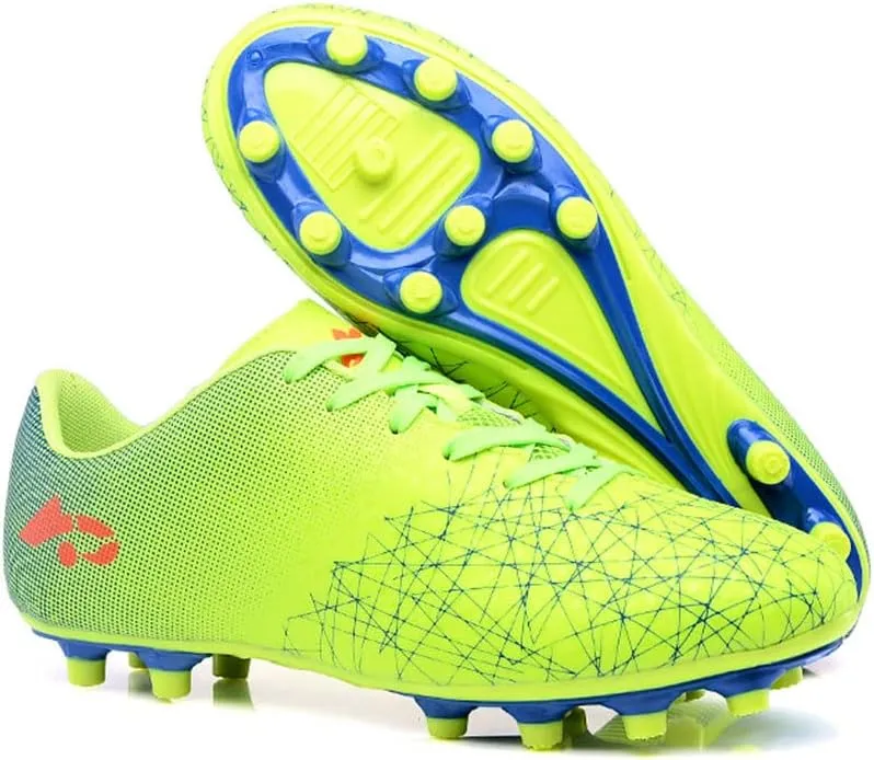 Maylrvjv Men's Women's Soccer Cleats Football Shoes Lightweight Breathable Outdoor Indoor Training Athletic Shoes