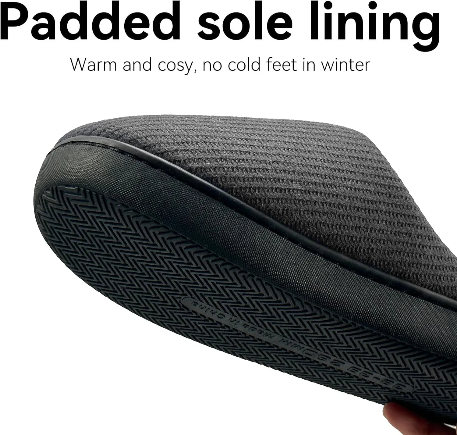 Men House Slippers Memory Foam Slippers for Women Casual Warm House Ladies Woman Indoor Outdoor Non Slip Cozy Men Bedroom Soft Shoes Size Navy Blue