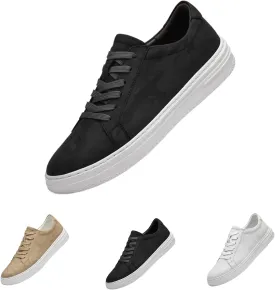 Men's Casual Shoes, Stylish Leather Dress Sneakers, Breathable and Comfortable, Suitable for Men's Walking shoesLightweight Casual Sneakers, Suitable Walking Sneakers