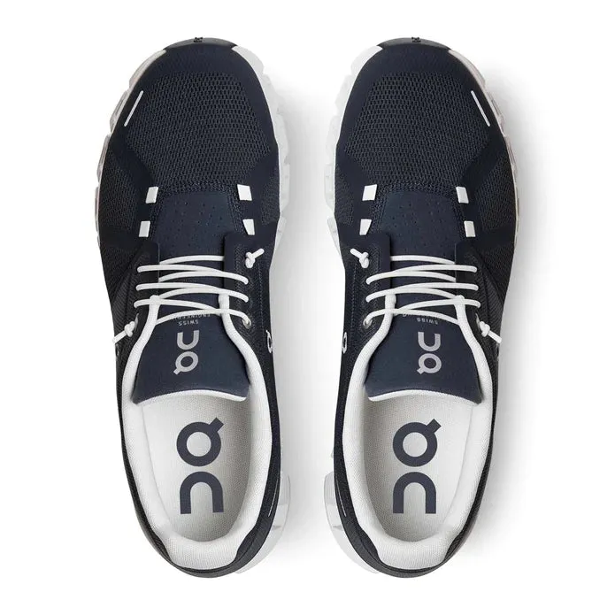 Men's On Running Cloud #5 Midnight/white
