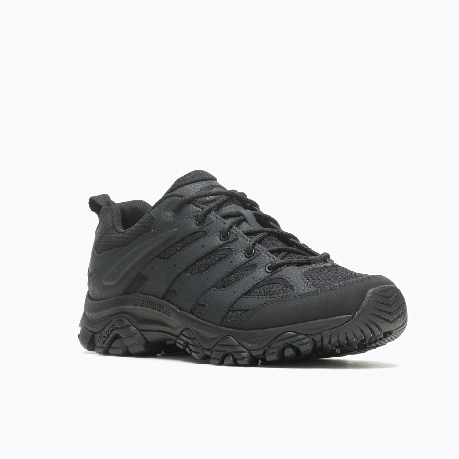 Merrell Mens Moab 3 Tactical Industrial Shoes, Waterproof Coated Leather & Mesh Upper Combat Outdoor Work Boots