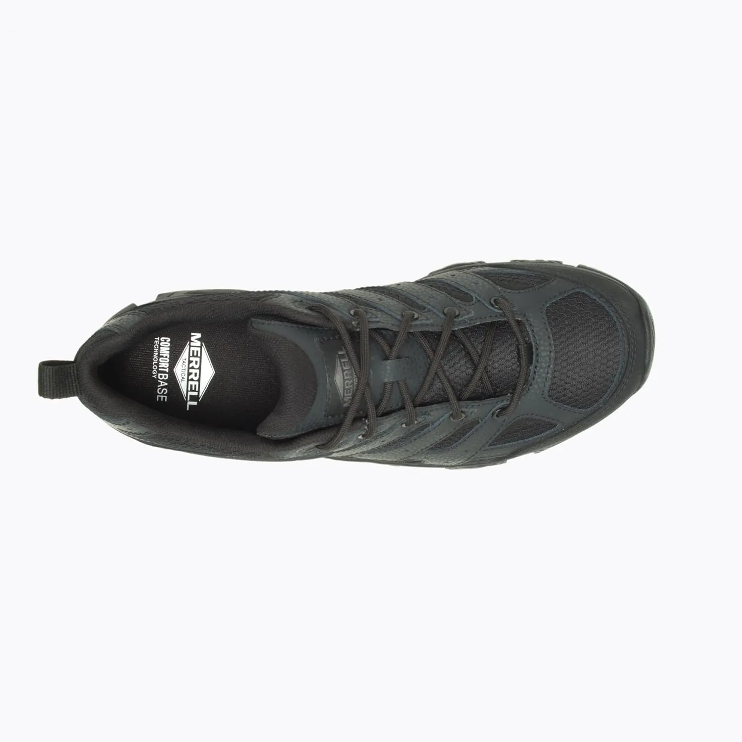 Merrell Mens Moab 3 Tactical Industrial Shoes, Waterproof Coated Leather & Mesh Upper Combat Outdoor Work Boots