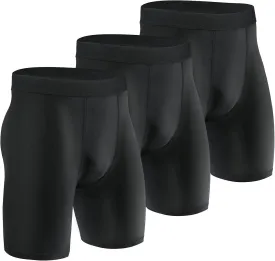 Niksa Compression Shorts Men 2/3 Pack, Compression Underwear for Men Athletic Shorts, Running Workout Fitness Shorts