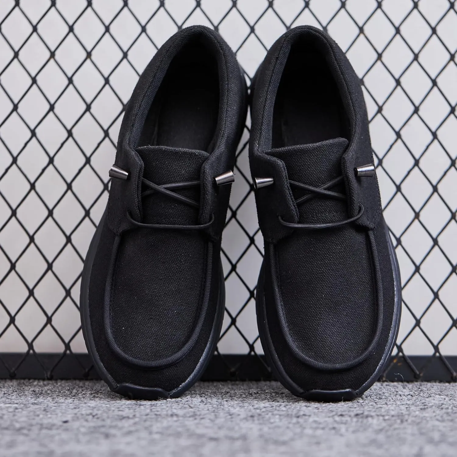 Non Slip Waterproof Work Shoes for Men WomenSlip-On Lightweight Casual Walking Loafers