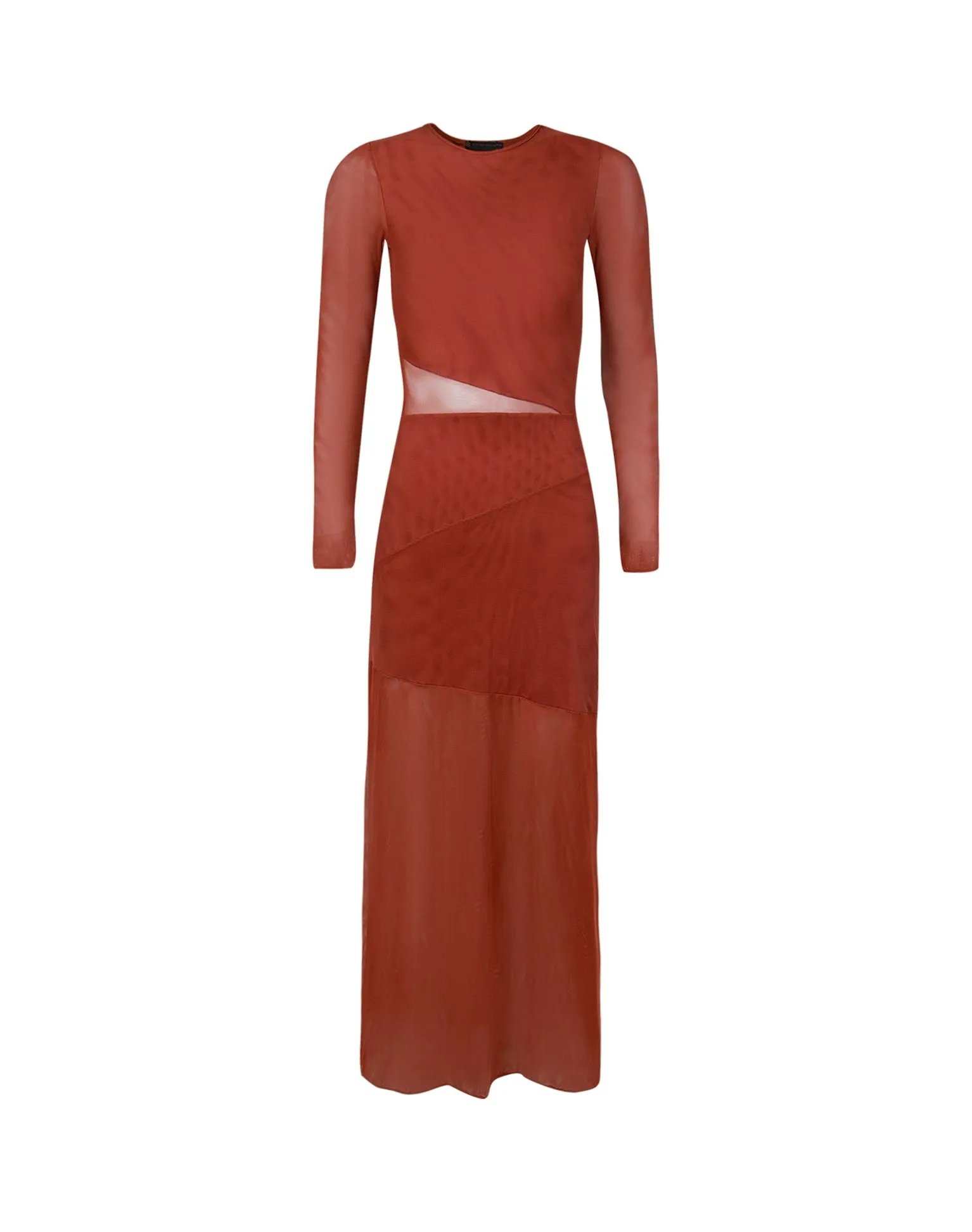 Nora Long Dress (exchange only) - Brick