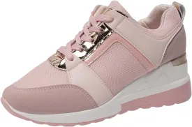 Orthopedic Shoes for Women High Heel Wedge Sneakers Walking Fashion Running Casual Comfort Platform Tennis Sneakers