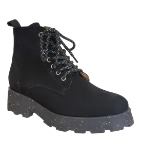 OTBT - IMMERSE in BLACK Heeled Cold Weather Boots