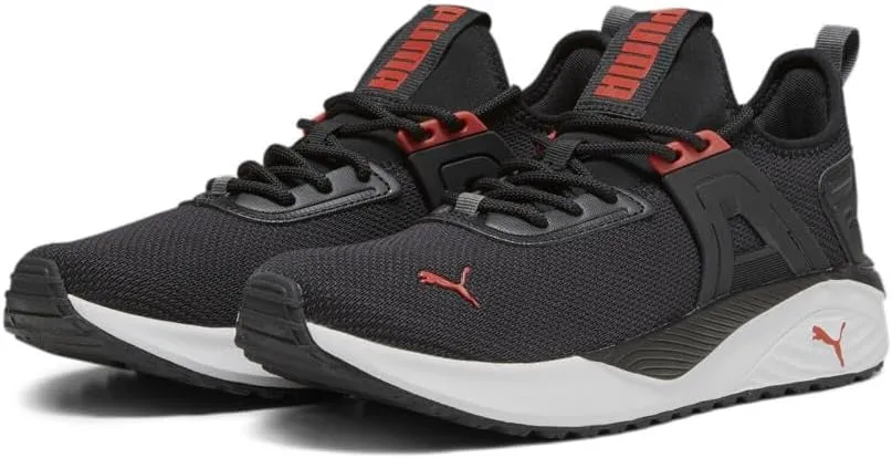 PUMA Men's Pacer 23 Shoes, Feather Gray-Black-Team Royal, 12