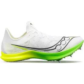 Saucony Womens Endorphin Cheetah- White/Slime (S19095-01)