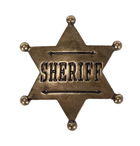 Sheriff Star Badge
