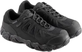 Thorogood Crosstrex Waterproof Athletic Safety Toe Work Shoes for Men - Lightweight Premium Leather and Mesh with Comfort Insole and Slip-Resistant Outsole; ASTM Rated
