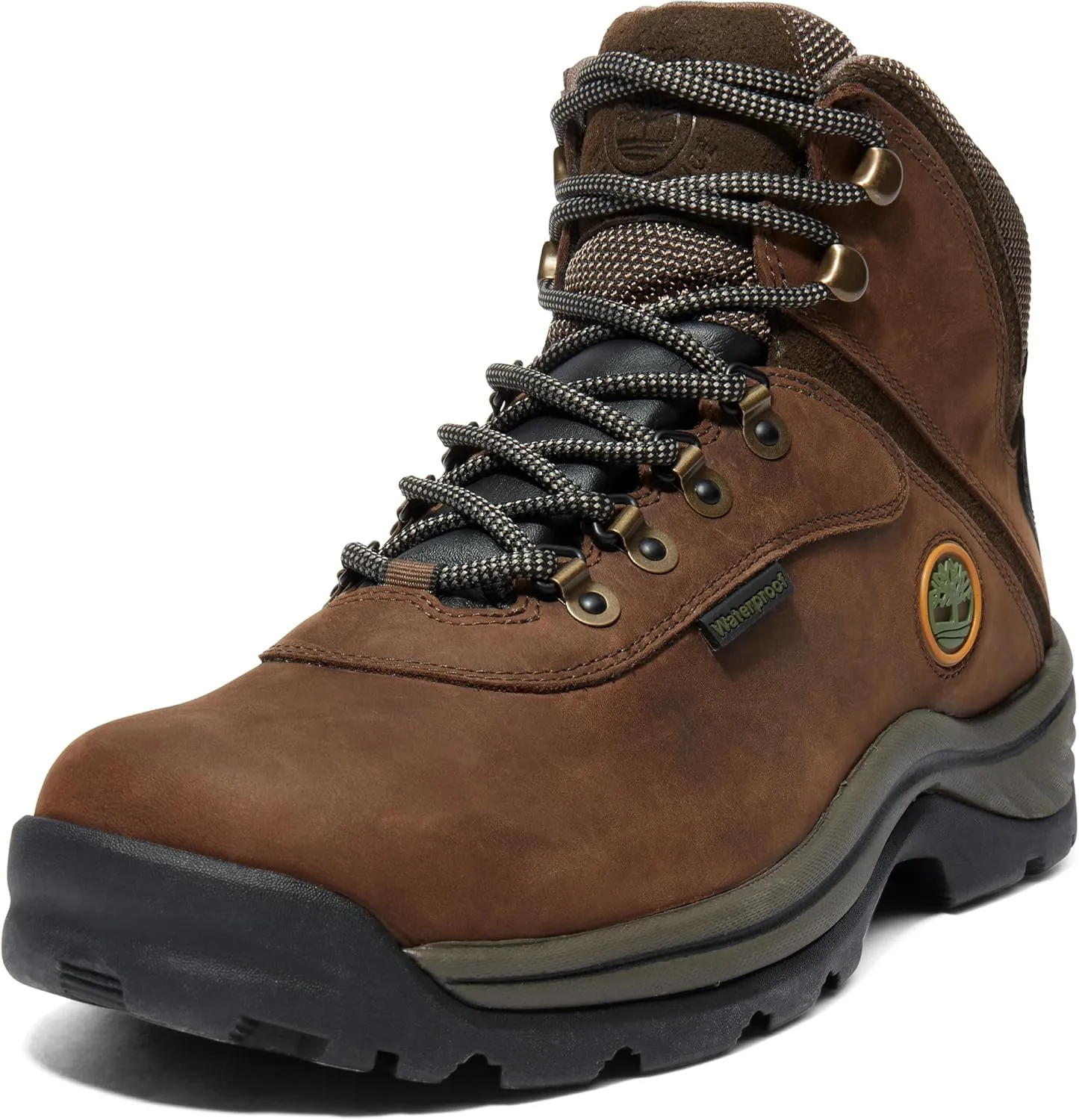 Timberland Men's White Ledge Mid Waterproof Hiking Boot, Brown, 9