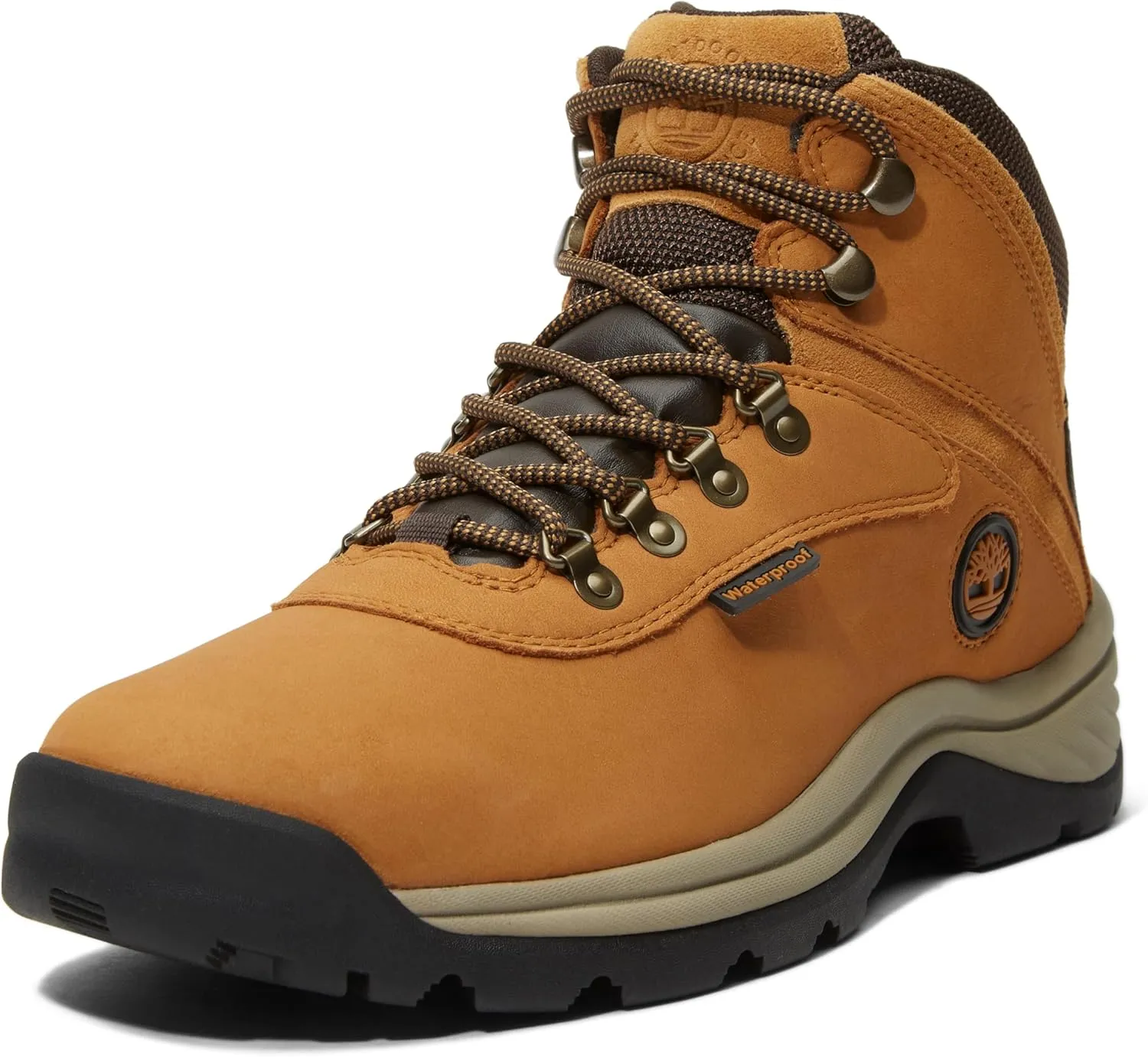 Timberland Men's White Ledge Mid Waterproof Hiking Boot, Wheat, 7.5