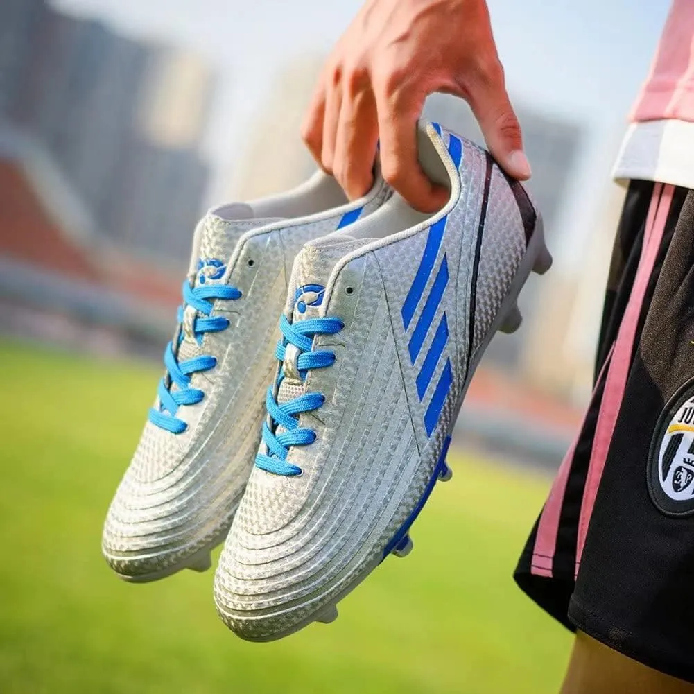 TOLLN Mens Football Shoes Youth Soccer Cleats