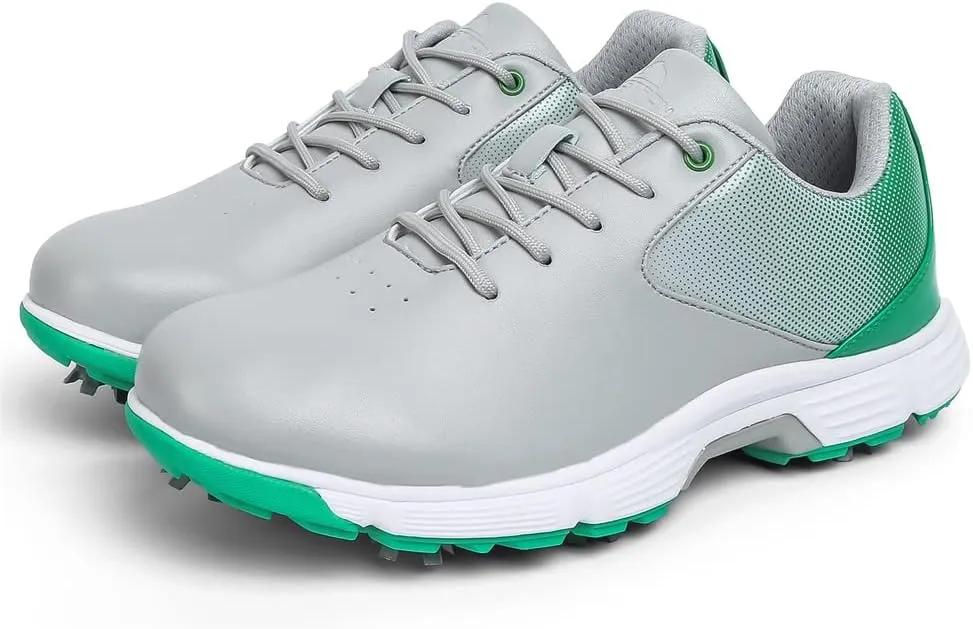 Waterproof Golf Shoes for Men Spikeless Outdoor Golf Sport Training Sneakers Classic Mens Golf Trainers Size 13 14 