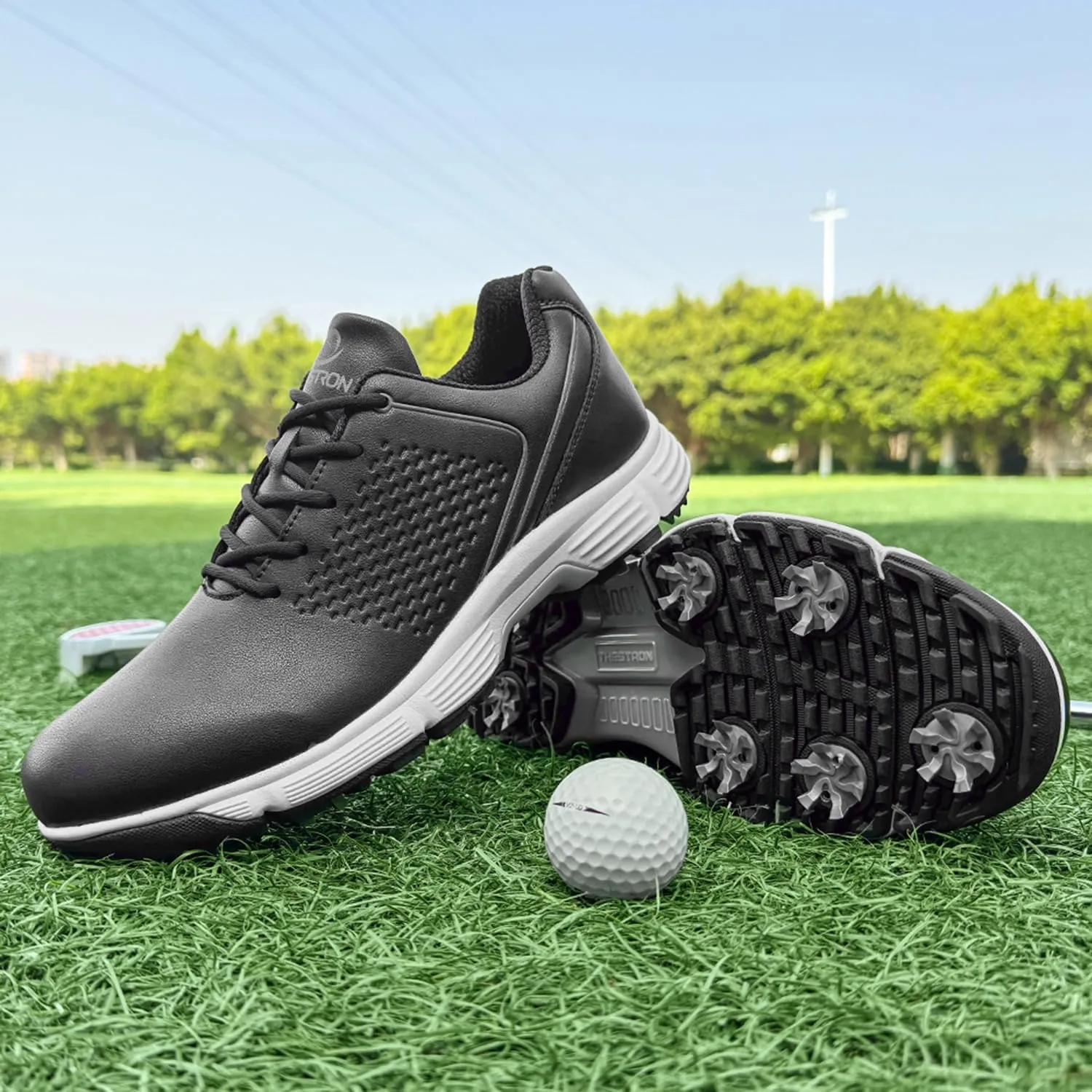 Waterproof Golf Shoes Men Spikes Golf Sneakers Male Outdoor Walking Footwears for Golfers
