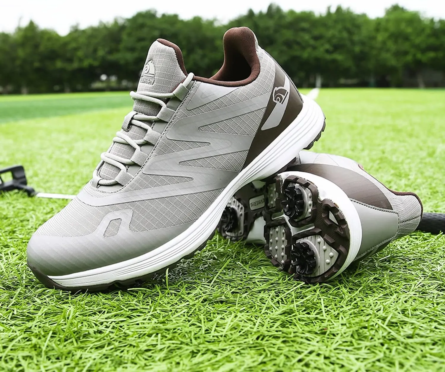 Waterproof Professional Golf Shoes Men Spikes Golf Sneakers Male Outdoor Anti Slip Walking Footwears