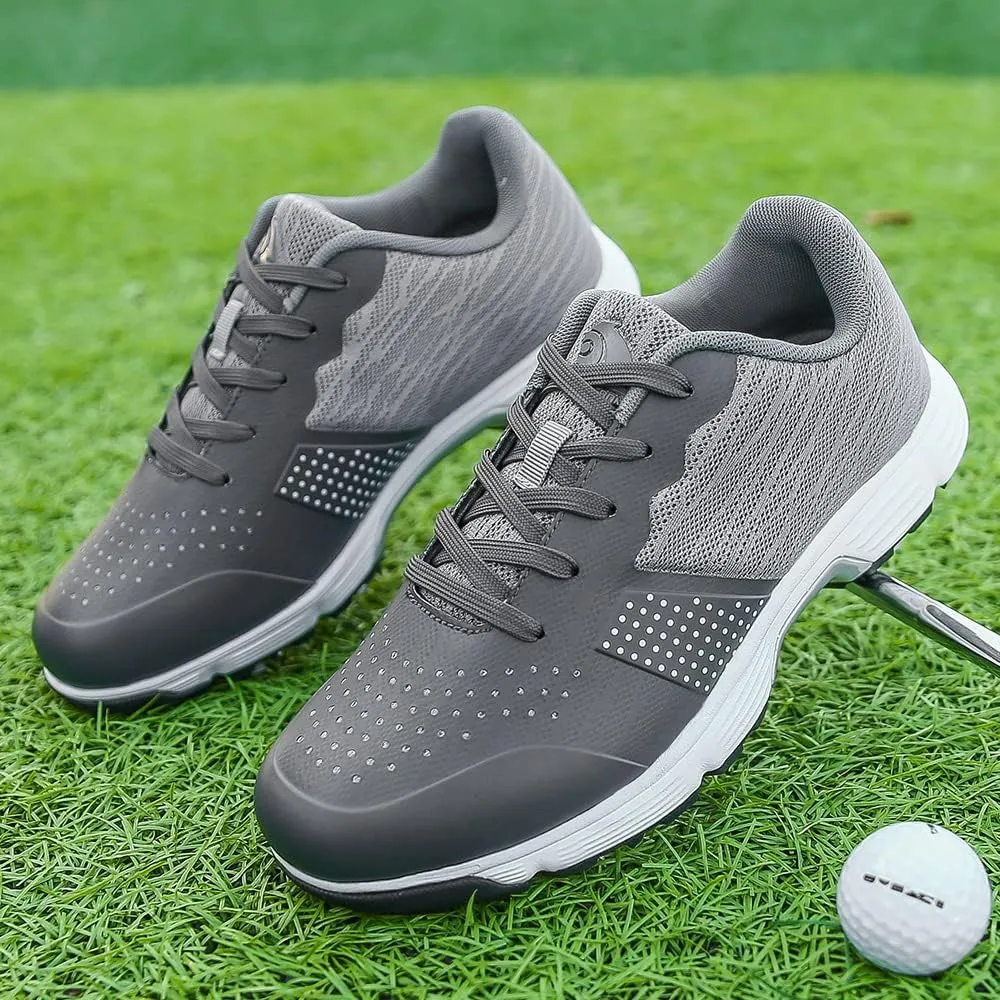 Waterproof Professional Golf Shoes Men Spikes Golf Sneakers Male Outdoor Anti Slip Walking Footwears