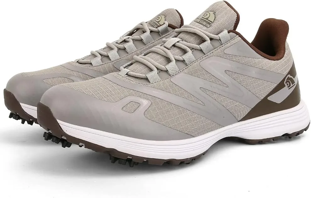 Waterproof Professional Golf Shoes Men Spikes Golf Sneakers Male Outdoor Anti Slip Walking Footwears