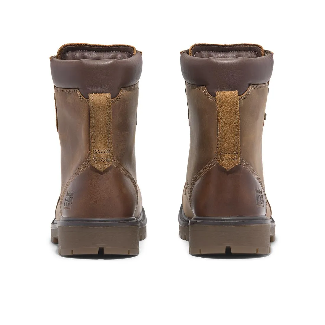 Whitman 8-Inch Waterproof Composite-Toe Work Boot Full Grain Medium Brown