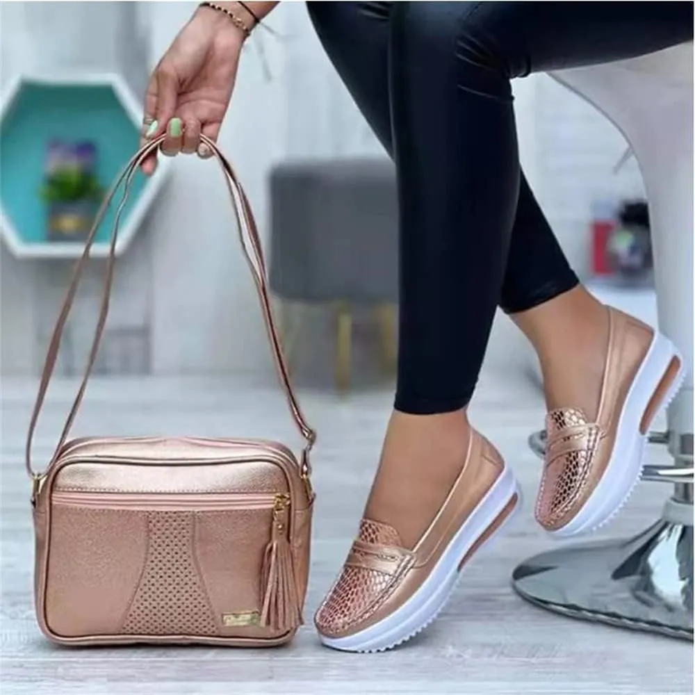 Women Platform Sneakers, VALINK High Hidden Heel Wedge Walking Shoes Summer Peep Toe High Heel Wedge Platform Sandals