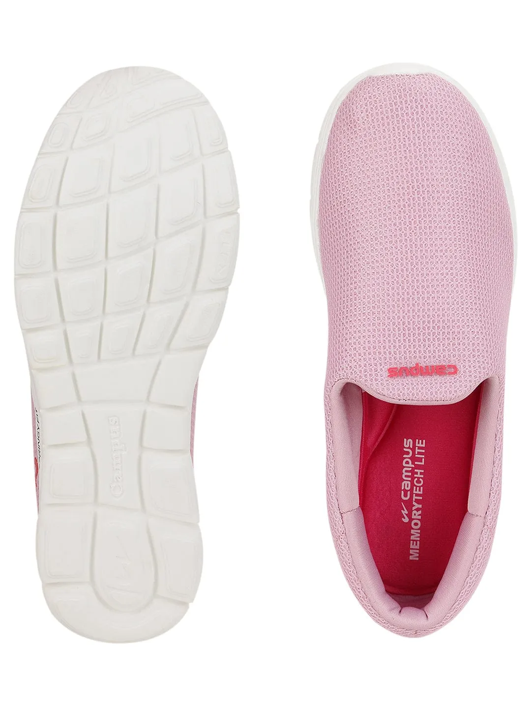 ZOE Pink Women's Slip-ons